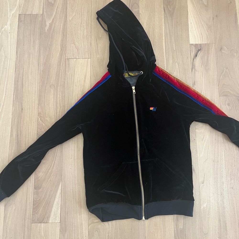 Aviator nation velvet sweatshirt